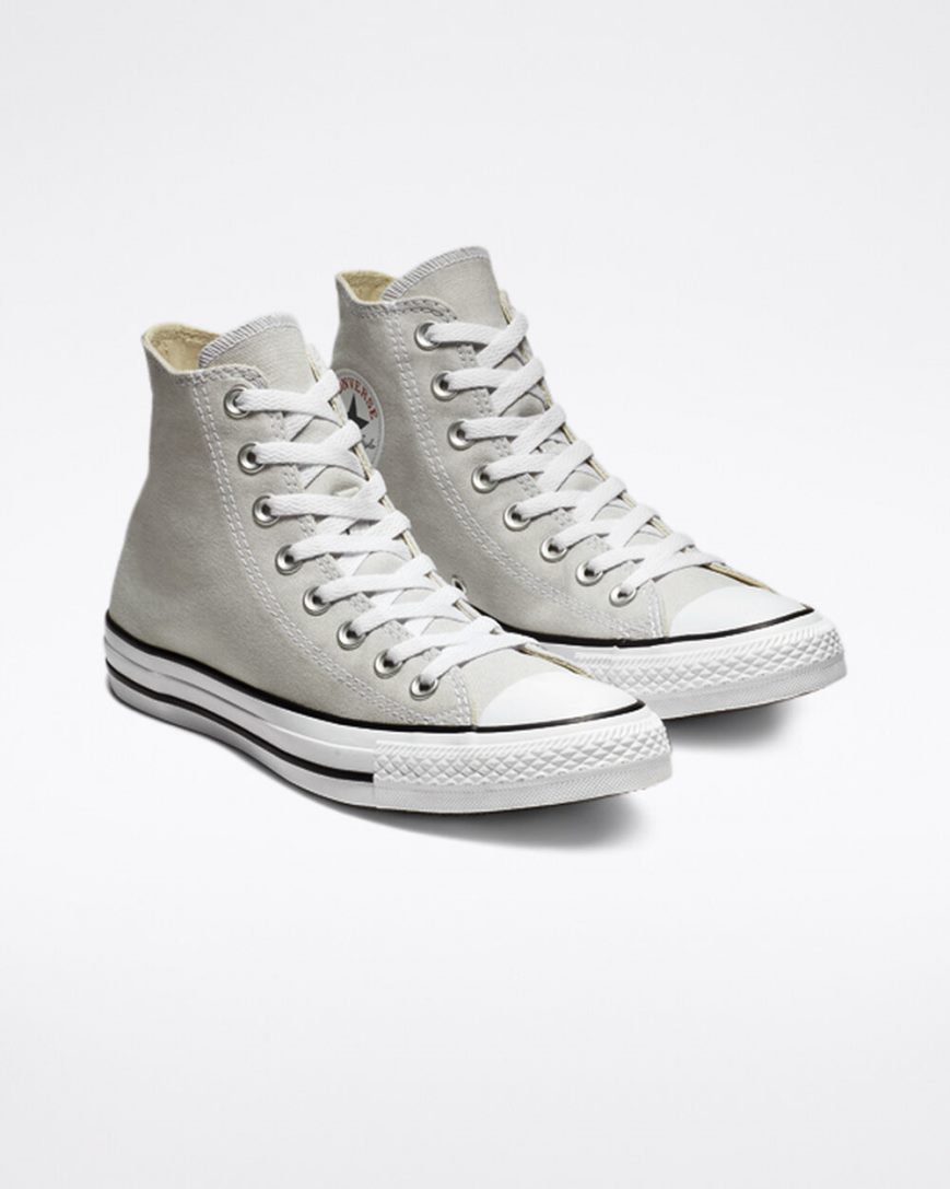 Tenisi Inalti Dama Converse Chuck Taylor All Star Clasici Gri Deschis | RO Q13CRE861